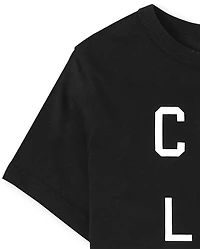 Baby And Toddler Matching Family Cool Like Dad Graphic Tee