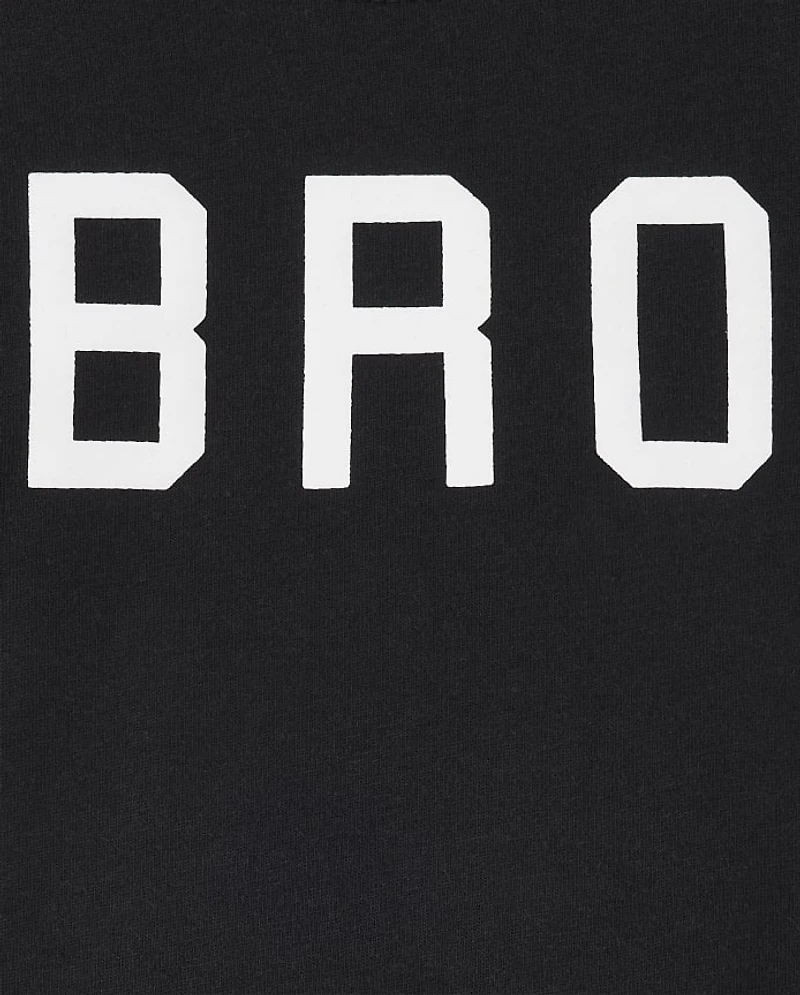 Baby Boys Matching Family Bro Graphic Bodysuit