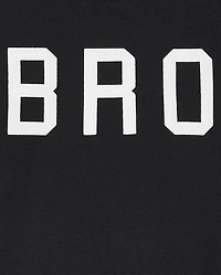 Baby Boys Matching Family Bro Graphic Bodysuit