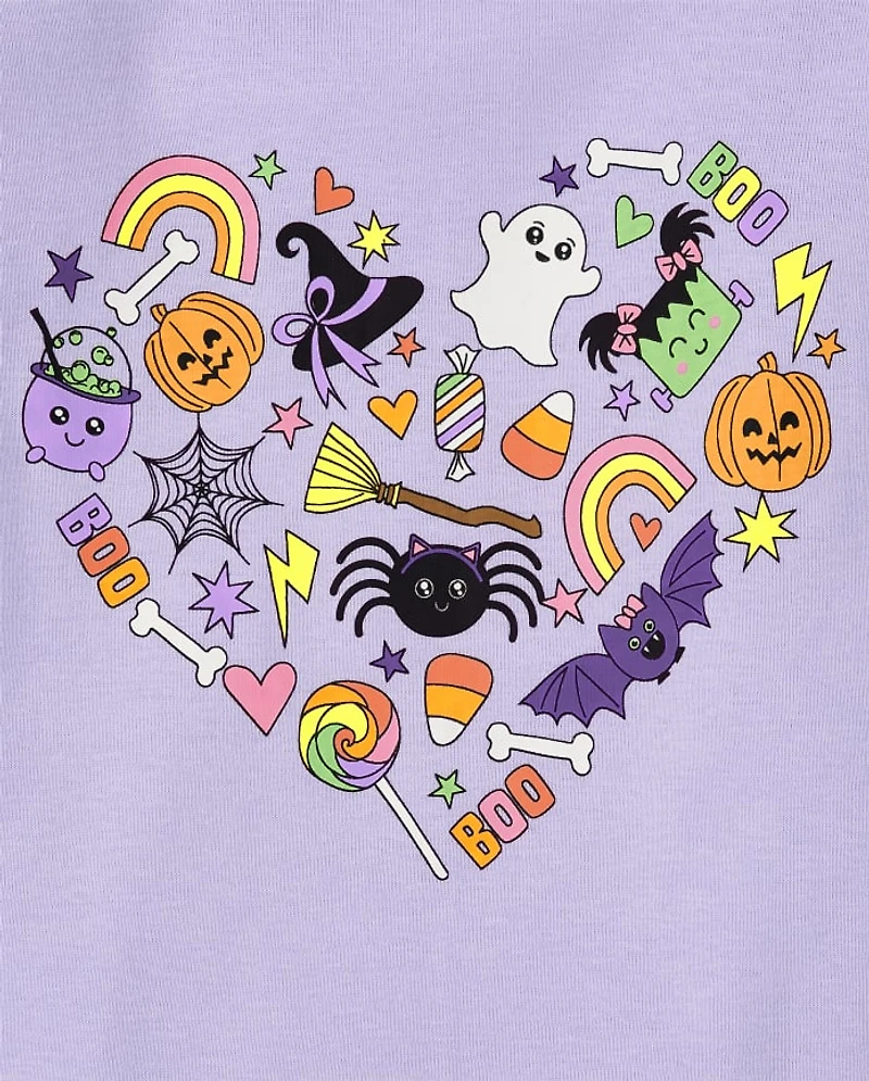 Girls Candy Snug Fit Cotton Pajamas