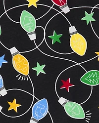 Baby And Toddler Matching Family Let it Glow Snug Fit Cotton Pajamas