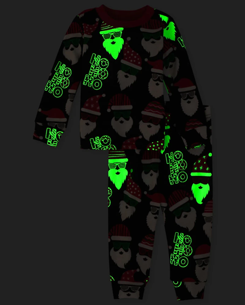 Baby And Toddler Matching Family Glow Ho Snug Fit Cotton Pajamas