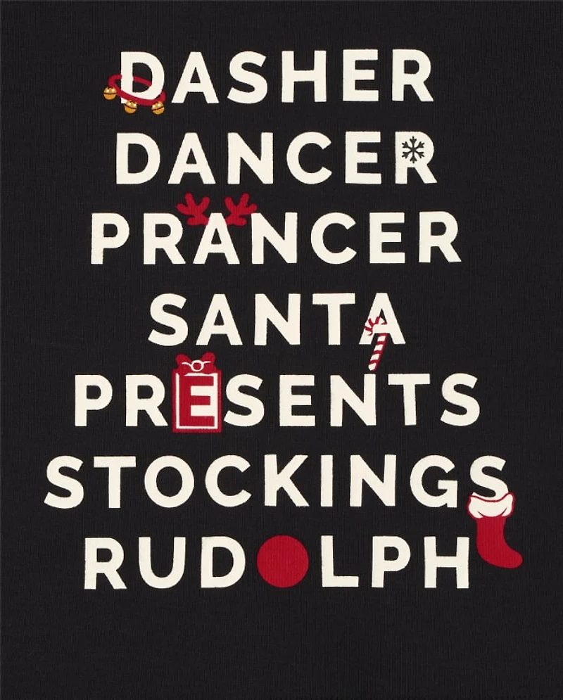 Pyjama unisexe en coton ajusté pour bébé et tout-petit