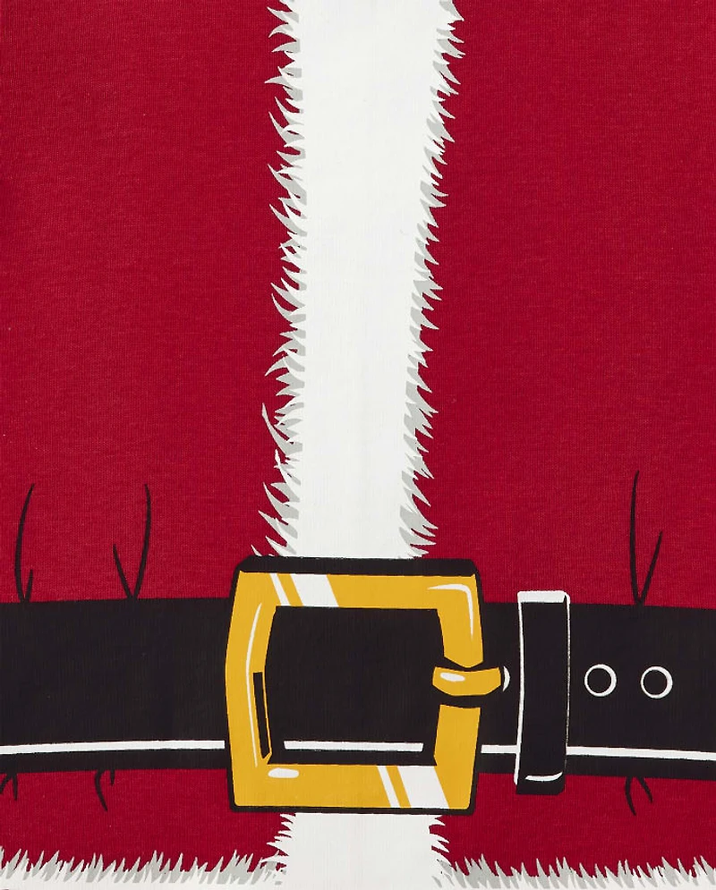 Baby And Toddler Matching Family Santa Snug Fit Cotton Pajamas