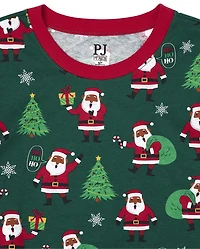 Adult Matching Family Santa Spirit Cotton Pajamas