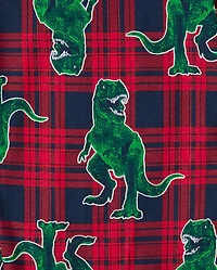 Adult Matching Family Christmas Tree-Rex Cotton Pajamas