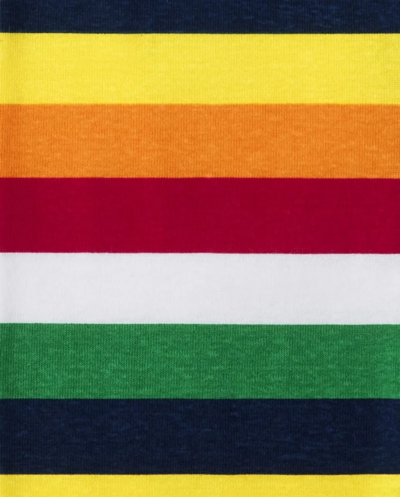 Kids Matching Family Peace Love Joy Snug Fit Cotton Pajamas