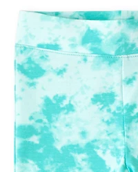 Girls Print Flare Leggings