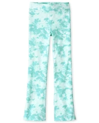 Girls Print Flare Leggings