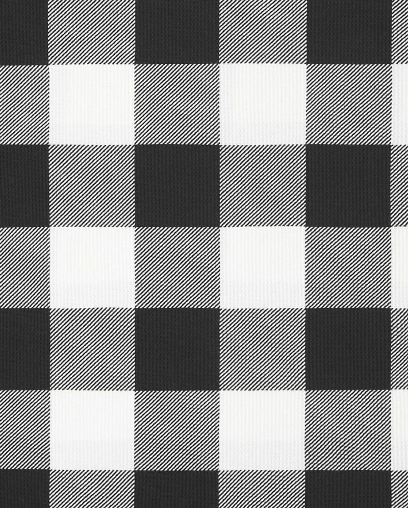 Adult Matching Family Thermal Buffalo Plaid Cotton Pajamas