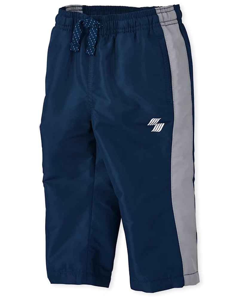 Baby And Toddler Boys Side Stripe Wind Pants