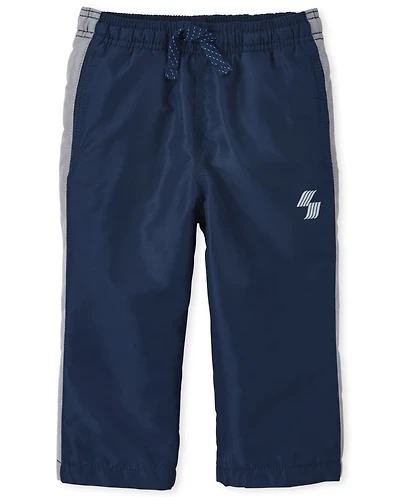 Baby And Toddler Boys Side Stripe Wind Pants
