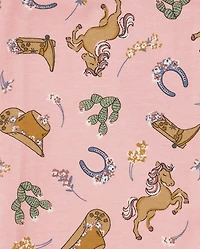 Girls Print Leggings 3-Pack