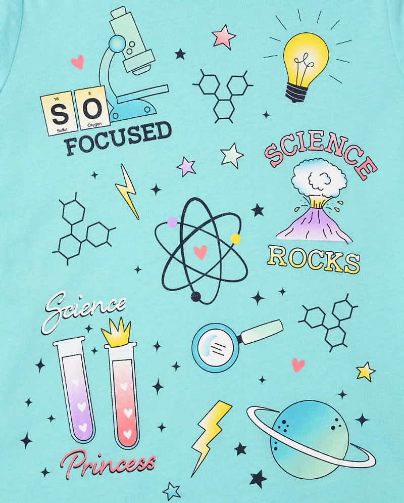 Girls Science Graphic Tee 2-Pack