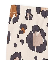 Baby Girls Leopard Tutu Leggings 2-Pack