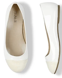 Girls Glitter Ballet Flats