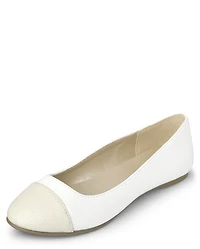 Girls Glitter Ballet Flats