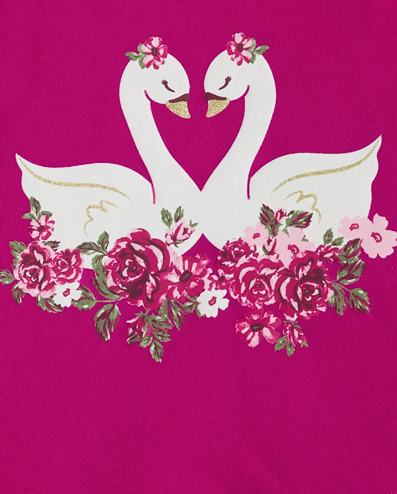 Toddler Girls Floral Top 2-Pack