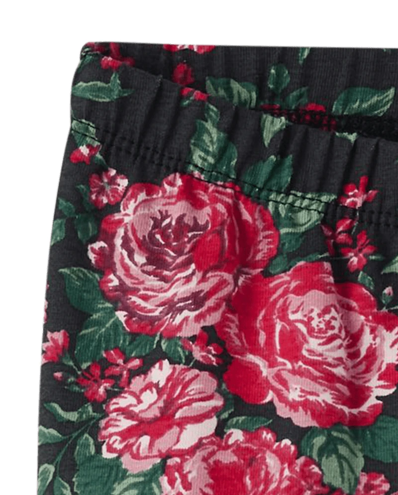 Baby Girls Floral Tutu Pants 2-Pack