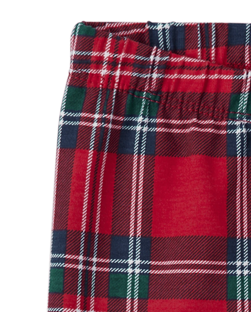 Lot de 2 pantalons tutu à carreaux pour bébé fille