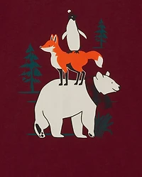 Toddler Boys Bear Top 2-Pack