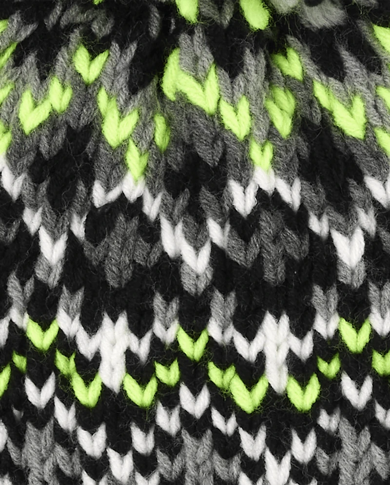 Boys Fairisle Beanie