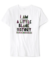 Adult Matching Family Black History Graphic Tee