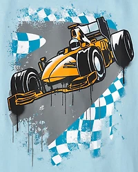 Boys Racecar Monster Truck Graphic tee 2-Pack
