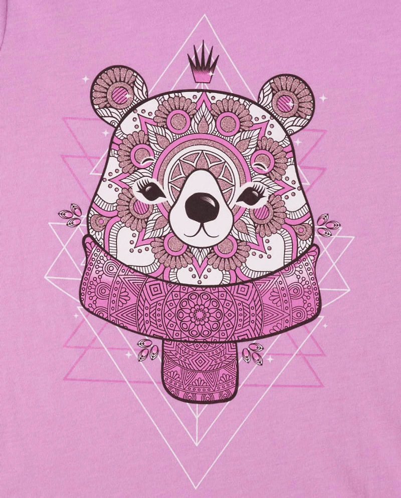 Girls Polar Bear Graphic Tee