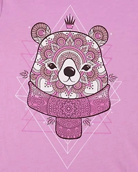 Girls Polar Bear Graphic Tee
