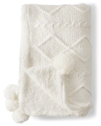 Adult Cable Knit Cozy Blanket