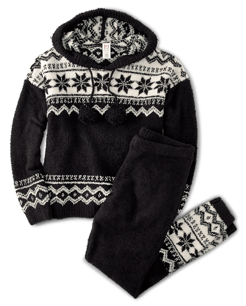 Womens Pom Cozy Pajamas