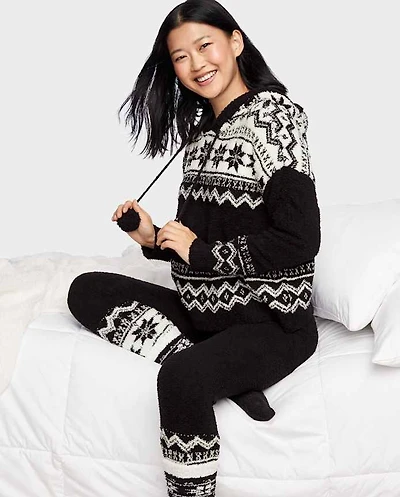 Womens Pom Cozy Pajamas