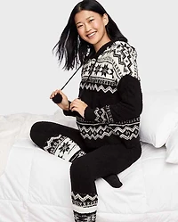Womens Pom Cozy Pajamas