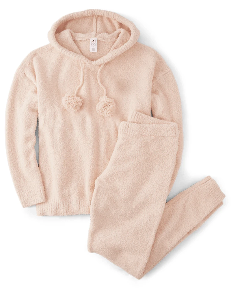 Womens Pom Pom Cozy Pajamas