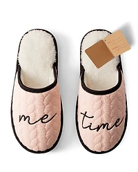 Womens Me Time Slippers