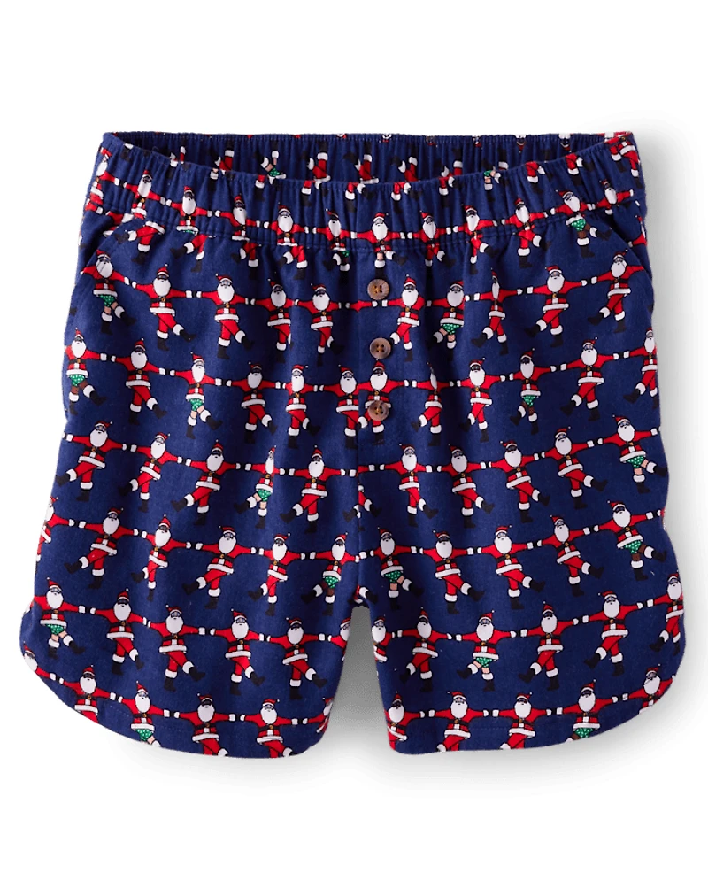 Womens Flannel Pajama Shorts