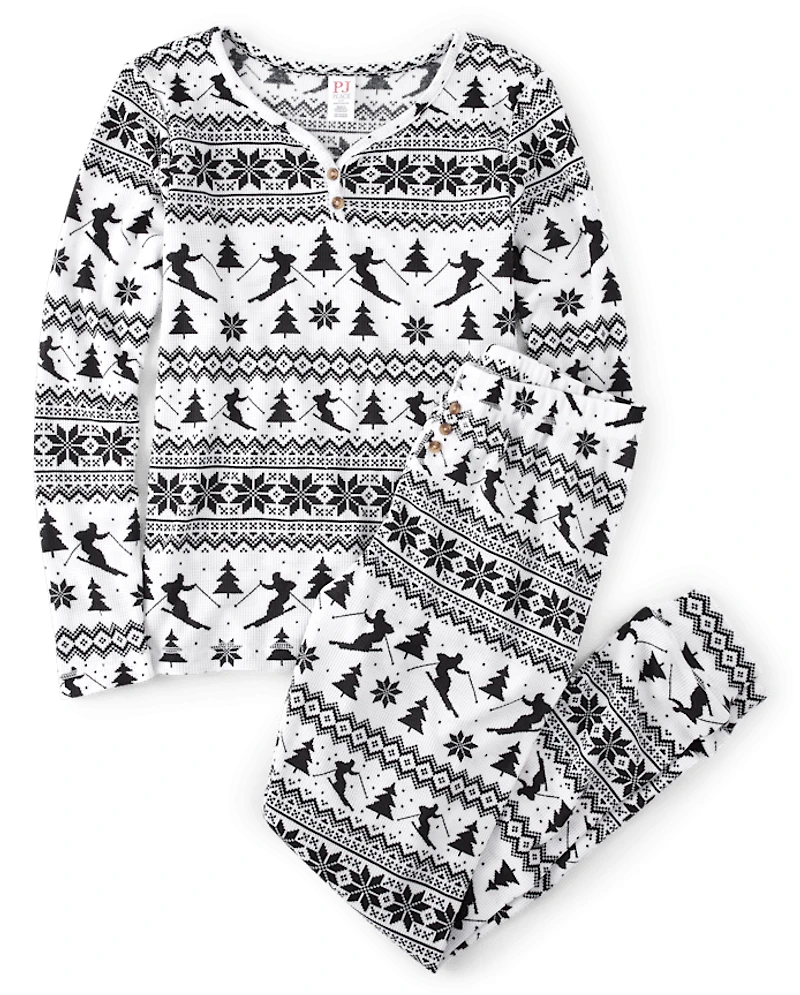 Womens Ski Thermal Pajamas