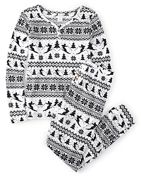 Womens Ski Thermal Pajamas