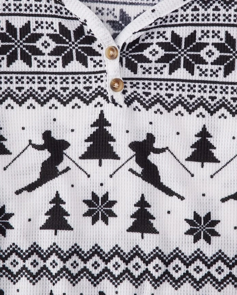 Womens Ski Thermal Pajamas