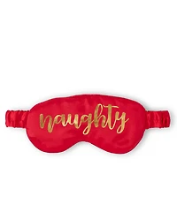 Womens Reversible Naughty Nice 2-Piece Accessory Set