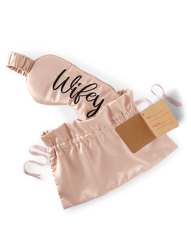 Womens Wifey Eye Mask