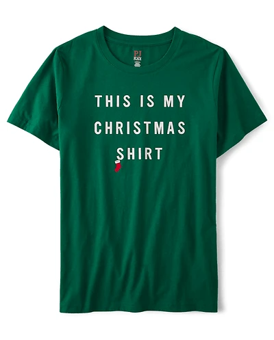 Adult Christmas Graphic Sleep Tee