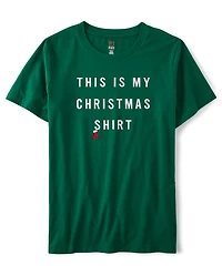 Adult Christmas Graphic Sleep Tee