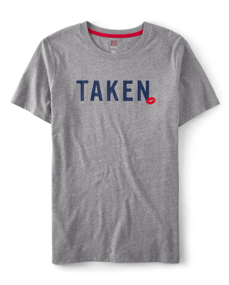 Adult Valentine's Day Graphic Sleep Tee