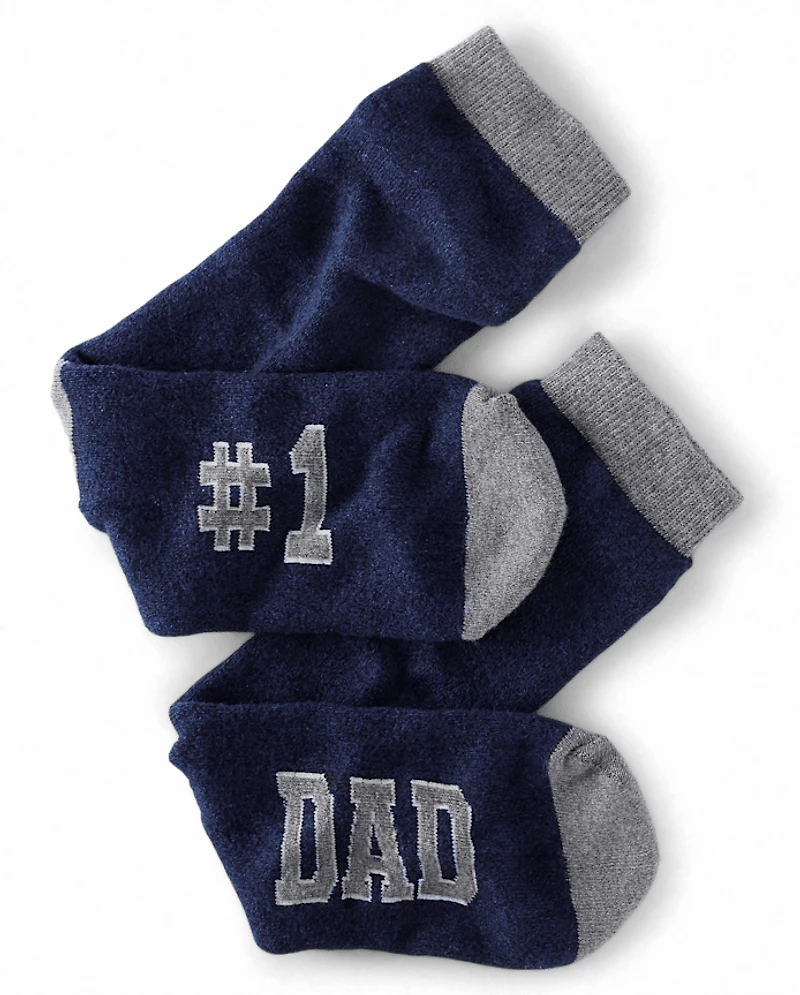 Mens Number 1 Dad Socks