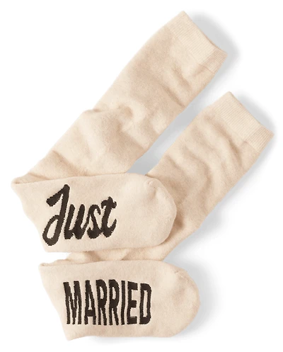 Womens Just Married Socks