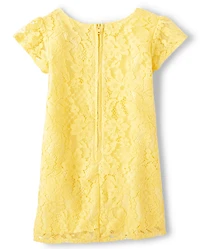 Toddler Girls Lace Shift Dress