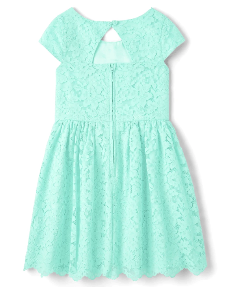 Girls Mommy And Me Lace Dress