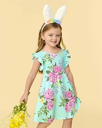 Baby And Toddler Girls Floral Everyday Dress